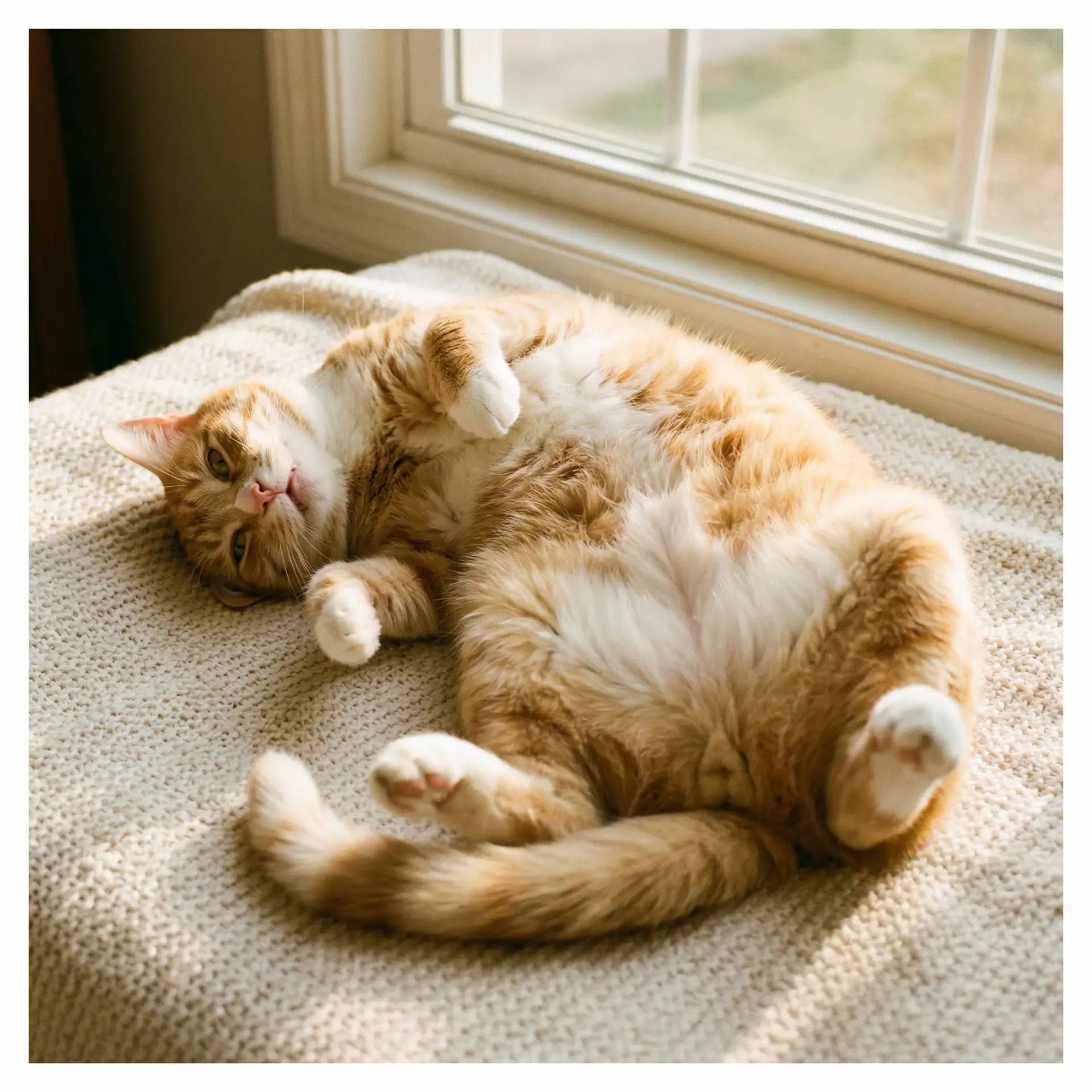 猫咪仰躺露出肚皮 - 快穿h